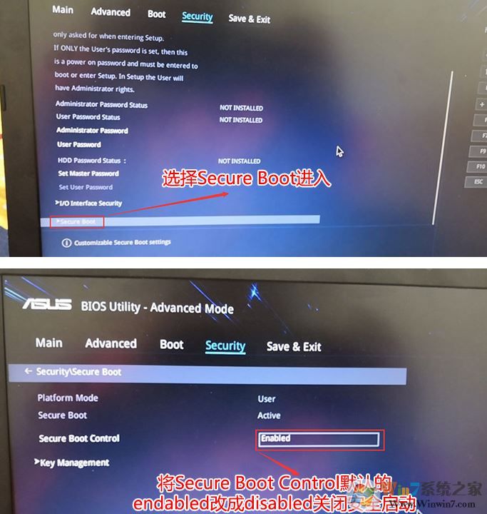 华硕飞行堡垒FX63VD如何关闭UEFI模式（图文教程）