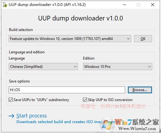 可下载所有Win10 ISO镜像包括最新预览版和更新补丁工具(UUP dump downloader)