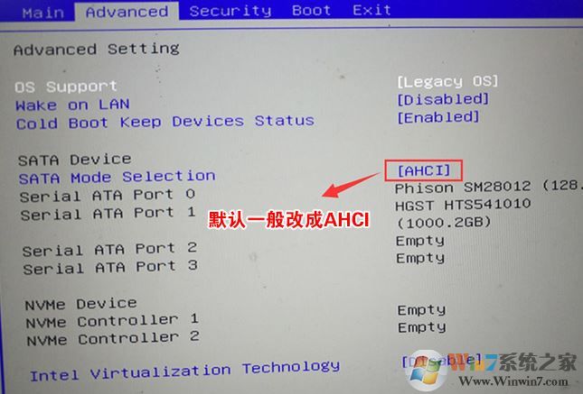 机械革命MECHREVO Q17预装win10改win7教程