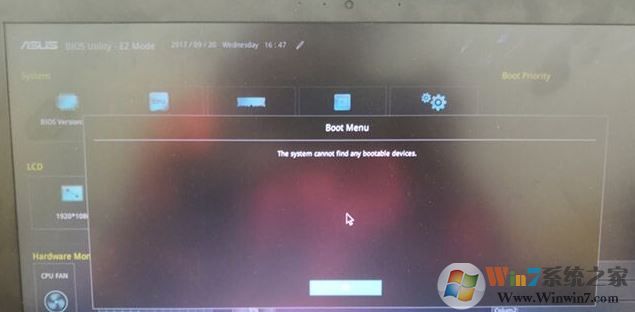 教你玩家国度ROG G701VI7820预装win10改win7教程