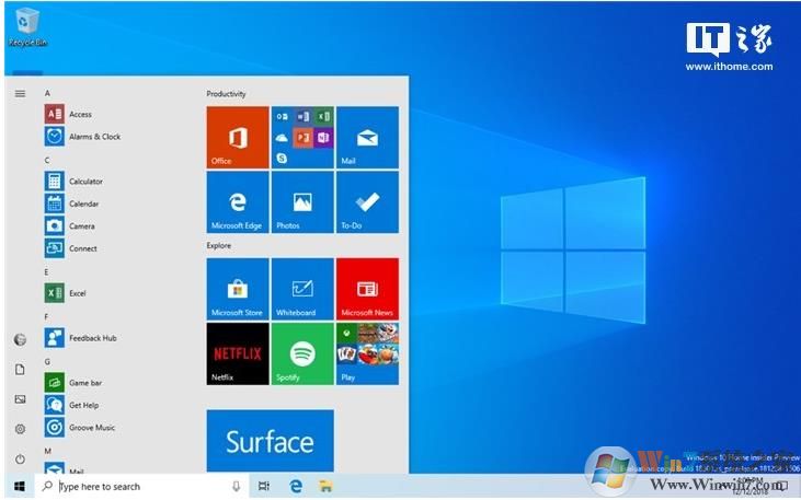 Win10 1903版本曝光,2019 Win10 19H1命名为四月版更新