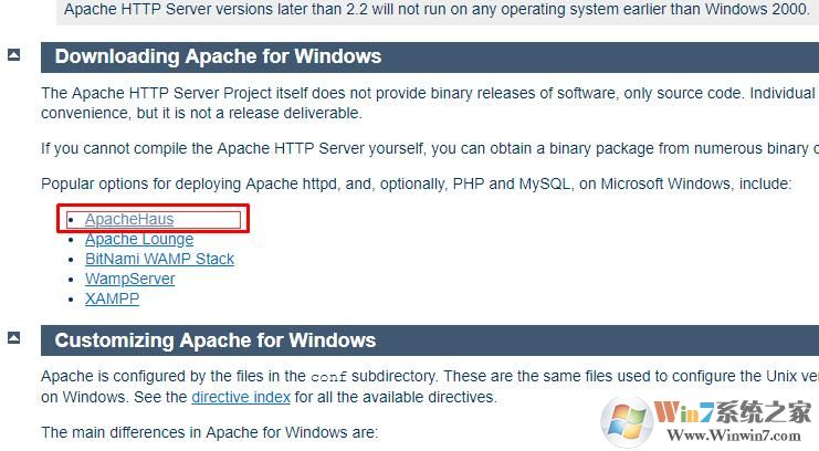 Win10系统搭建discuz论坛(apache httpd+php+mysql)教程