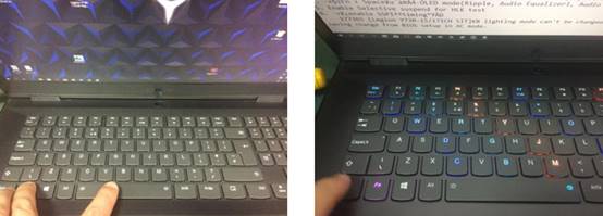 联想拯救者Y9000K笔记本RGB键盘灯光颜色亮度设置方法