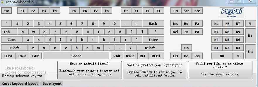 mapkeyboard怎么用？教你使用mapkeyboard修改键盘键位方法