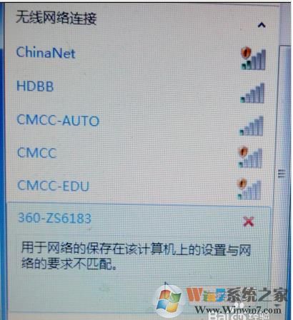 Win7系统无线显示红叉怎么解决？