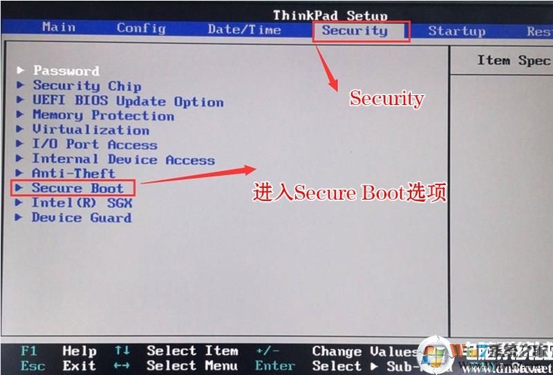 联想ThinkPad笔记本怎么U盘重装Win10?ThinkPad重装Win10,BIOS设置,U盘启动