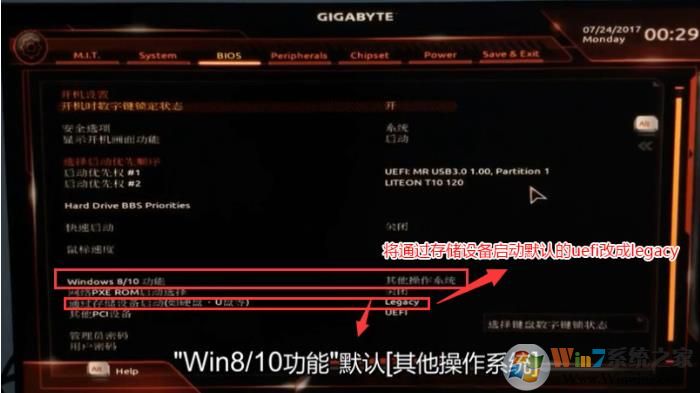 技嘉H370主板怎么装Win7,技嘉H370装Win7 BIOS设置+U盘启动(支持USB3.1)