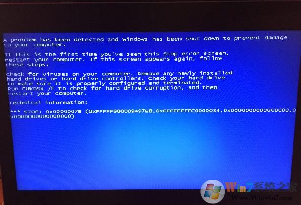 固态硬盘安装Win7系统蓝屏0x0000007b解决方法