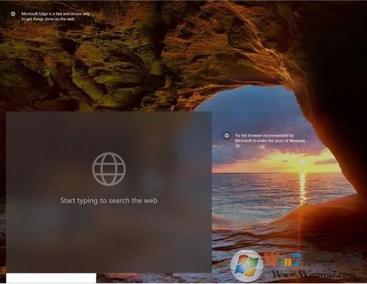 微软正在测试Win10锁屏界面搜索框,流畅设计,模糊效果！