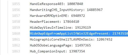 Win10 20H1预览版旧版Edge浏览器正在移除