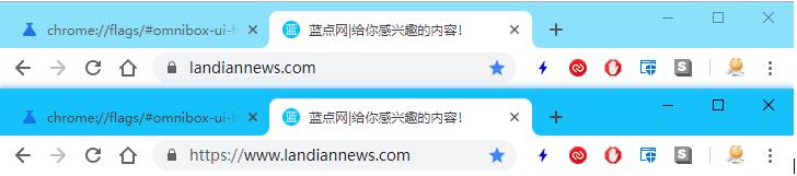 谷歌浏览器新版将自动隐藏网址www和http且无法恢复
