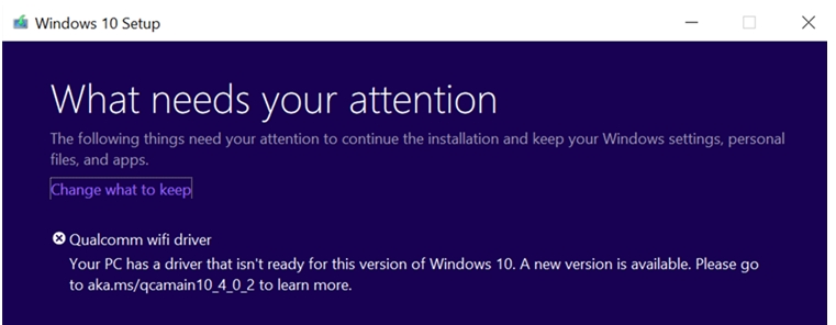 微软阻止部分高通无线网卡用户升级Win10 1909正式版(附解决方法)