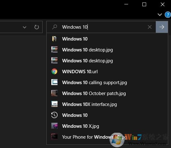 win10 1909新BUG,文件资源管理器搜索右键无法点击