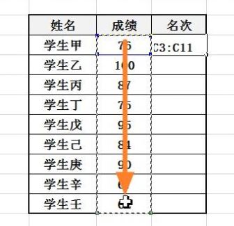 Excel怎么排名次？教你Excel按数据排名次的设置方法