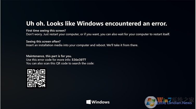 Win10蓝屏颜色:深色&浅色模式见过吗？微软设计师很潮流