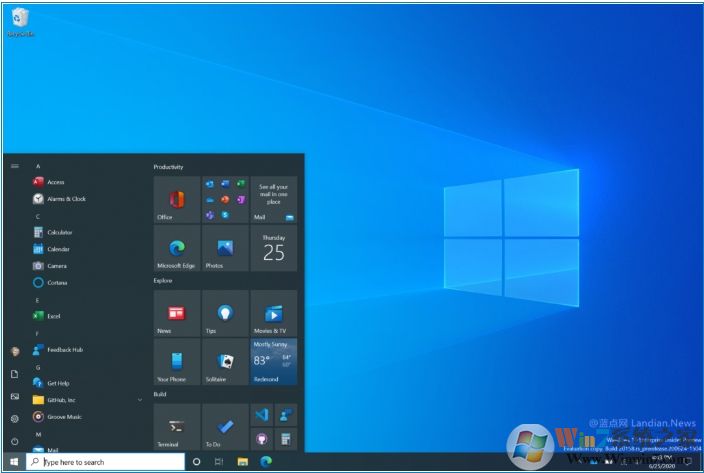 Win10新版开始菜单发布:删除动态磁贴换成主题感知磁贴