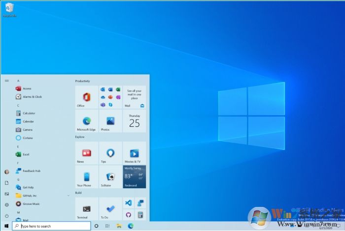 Win10新版开始菜单发布:删除动态磁贴换成主题感知磁贴