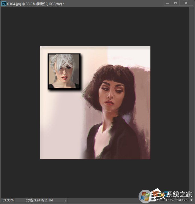 超实用！怎么让两张照片“合二为一”—ps教程