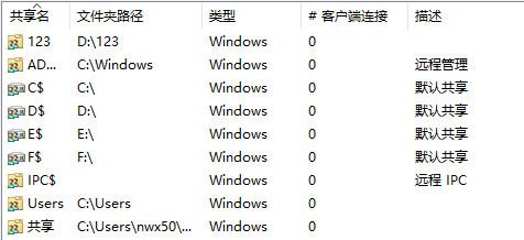 Win10怎么查看所有共享文件夹？