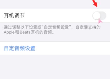 苹果IOS14耳机自定音频设置在哪？