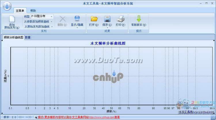 水文频率智能分析系统