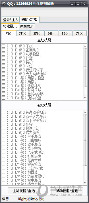 街头篮球全能辅助脚本工具