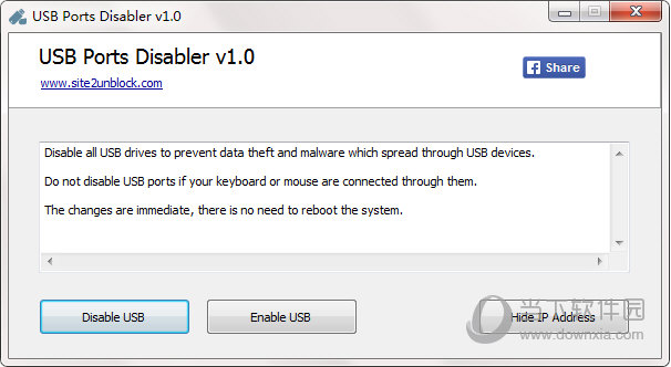 USB Ports Disabler
