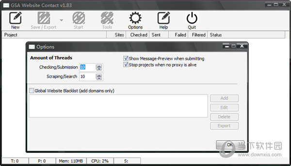 GSA Website Contact