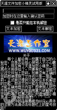 天涯文件加密小精灵