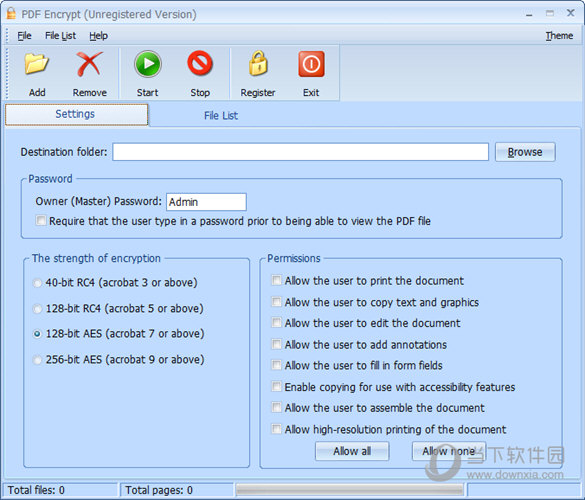 PDFArea PDF Encrypt 
