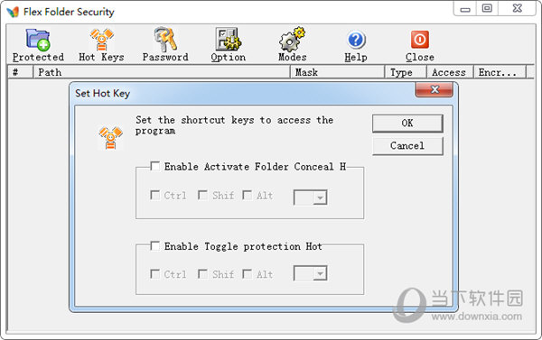 Flex Folder Security