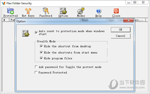 Flex Folder Security