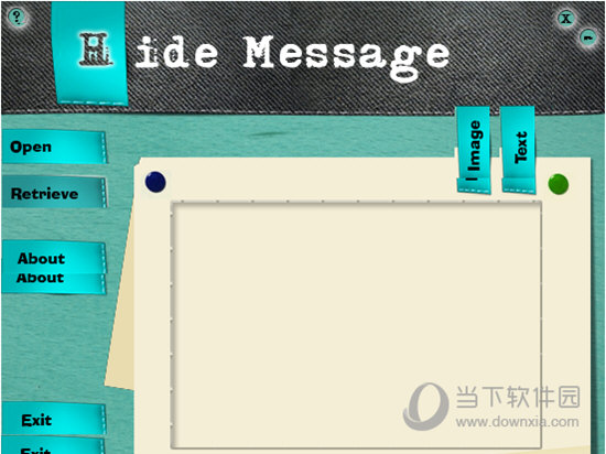 DU Hide Message