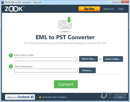 ZOOK EML to PST Converter