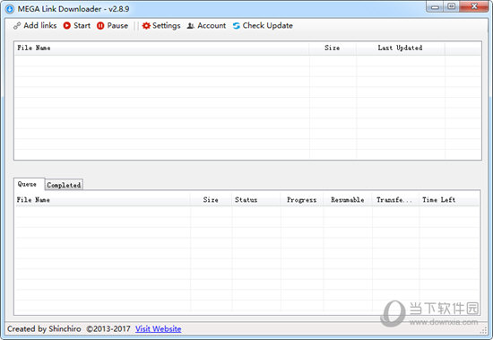 MEGA Link Downloader