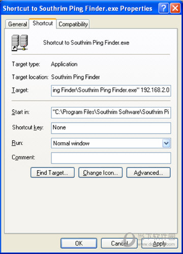 Southrim Ping Finder