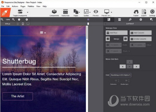 Responsive Site Designer