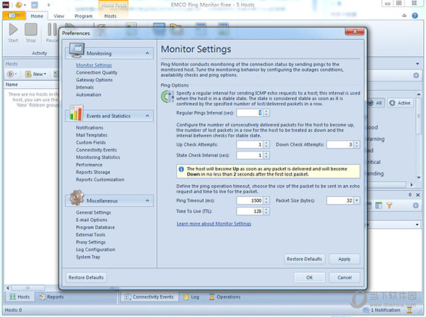 EMCO Ping Monitor