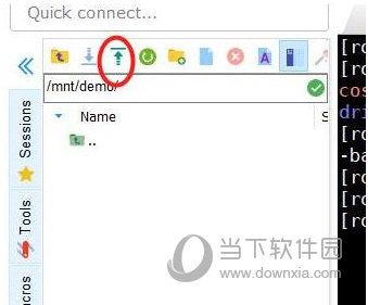 点击上方的“上传”按钮