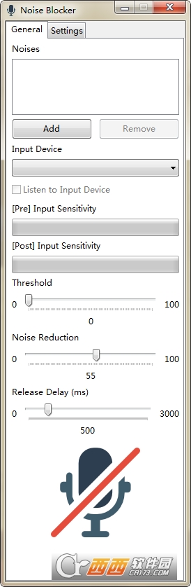 麦克风降噪软件Noise Blocker