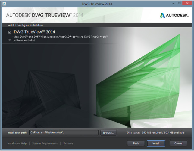 dwg trueview 2014中文版（dwg文件查看器）