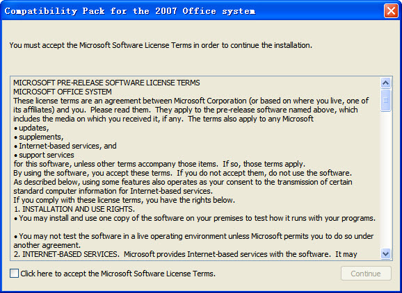office2007兼容包2013