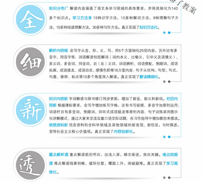 四年级下册语文教材全解电子书2025