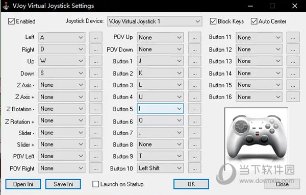 vjoy device