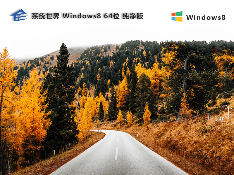 系统世界 win8 64位 纯净版