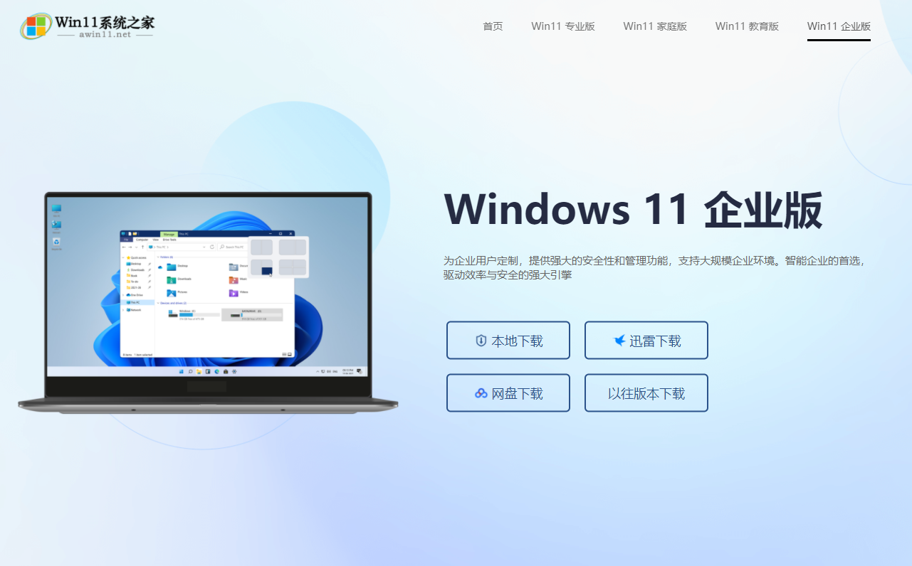 Win11企业版与家庭版：深入了解两者之间的区别