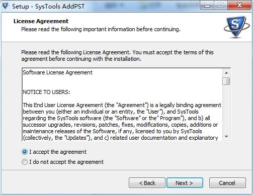 SysTools AddPST