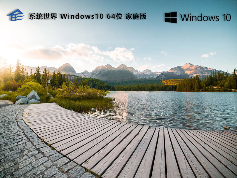 Windows 10 64位 家庭中文版 v2024.10