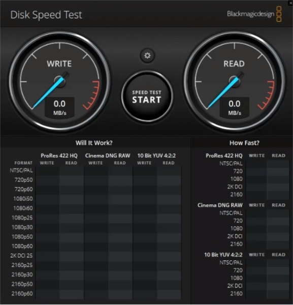 Disk Speed Test