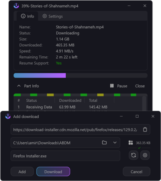 AB Download Manager